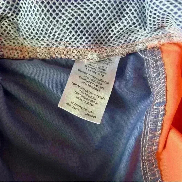 Trunks Surf & Swim Men's Swim Boardshorts Blue & Orange Size S - Picture 7 of 7